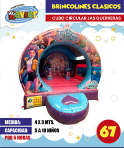 Cubo circular las guerreras 67