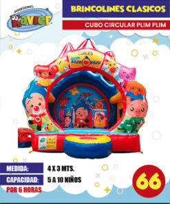 Cubo circular plim plim 66